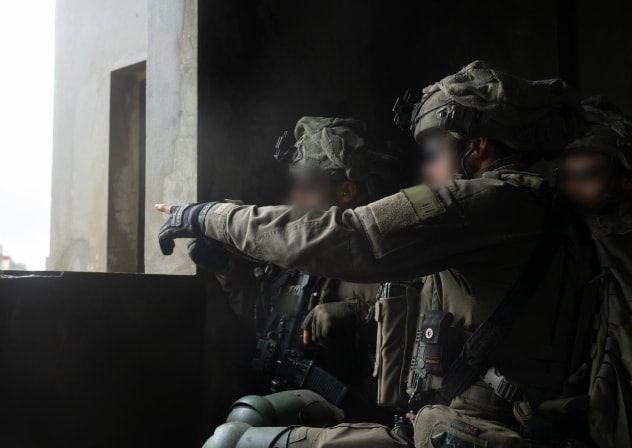 IDF soldiers operate in southern Lebanon on March 21, 2026.