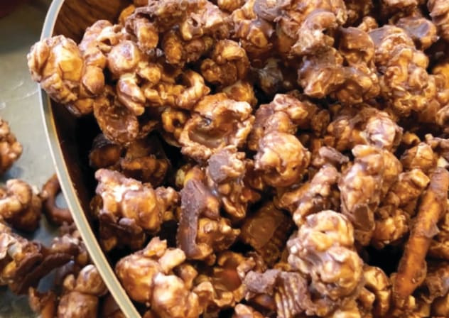 Coated Popcorn.
