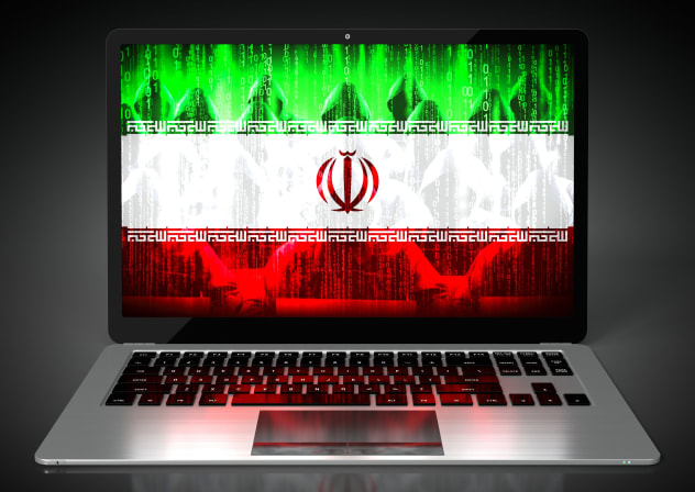 Iranian hackers, illustration.