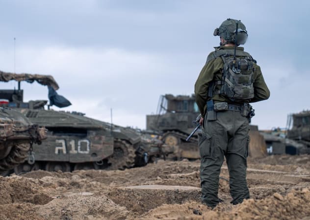 Soldiers from the IDF's 7th Armored Brigade operating in the Gaza Strip, January 14, 2026; illustrative.