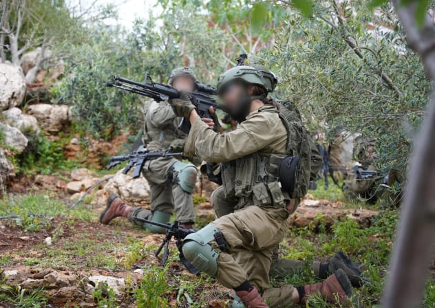 IDF troops from the 226th Brigade during targeted ground operations in southern Lebanon.