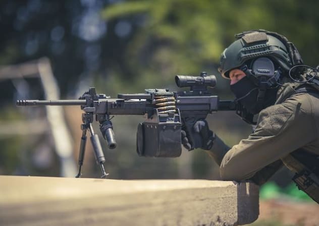 IWI's Negev 7 Light Machine Gun 