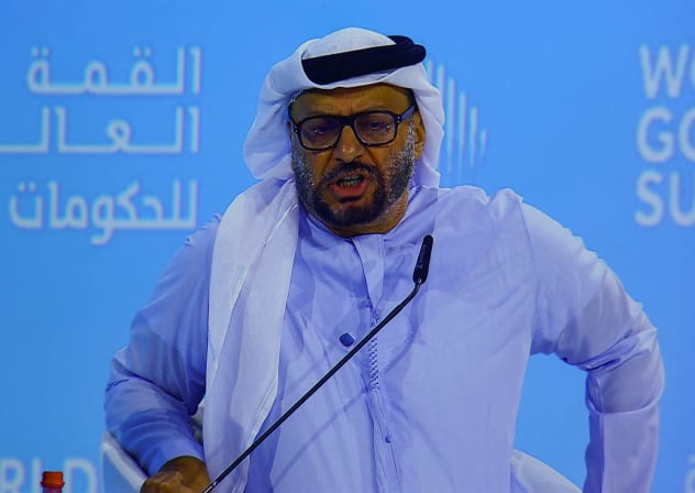 Diplomatic advisor to the UAE president, Anwar Gargash speaks at the World Governments Summit, in Dubai, United Arab Emirates, February 3, 2026.