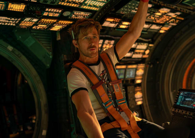 RYAN GOSLING in Project Hail Mary.