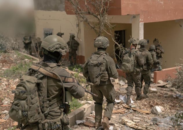 IDF soldiers operating in southern Lebanon, April 10, 2026.