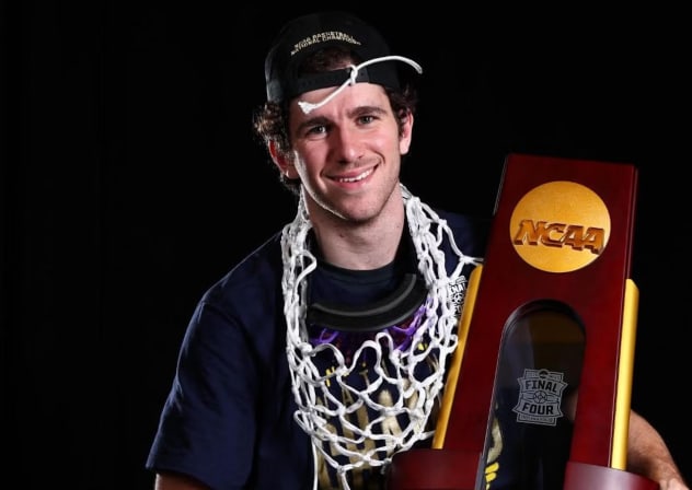 Harrison Hochberg, the first Jewish member of the University of Michigan basketball team to win a National Championship.