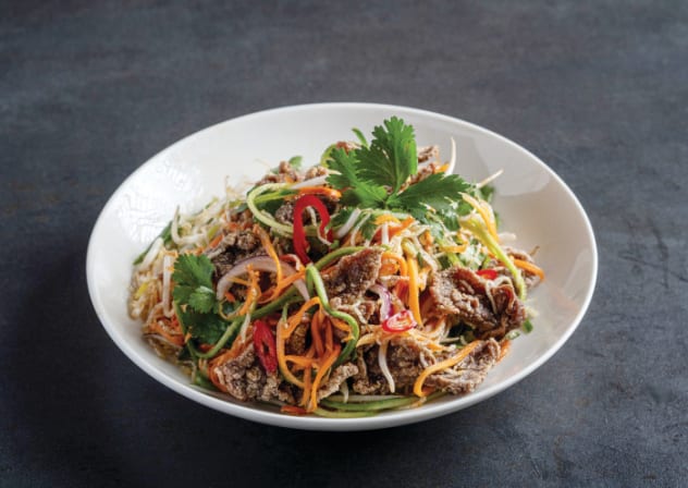 King Kong Beef Crunch Salad.