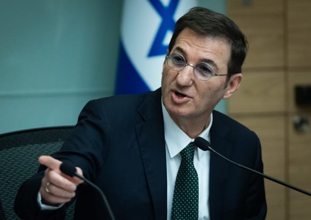 MK BOAZ Bismuth leads a Foreign Affairs and Defense Committee meeting at the Knesset, in February 2026.