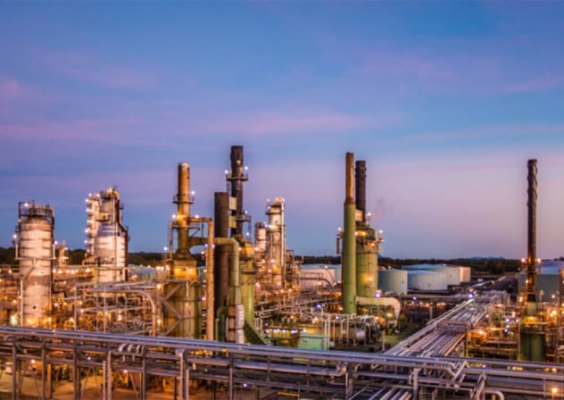 BP Cherry Point Refinery, near Seattle, Washington; illustrative.