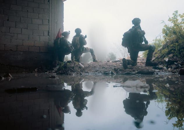IDF troops operating in southern Lebanon on April 25, 2026.