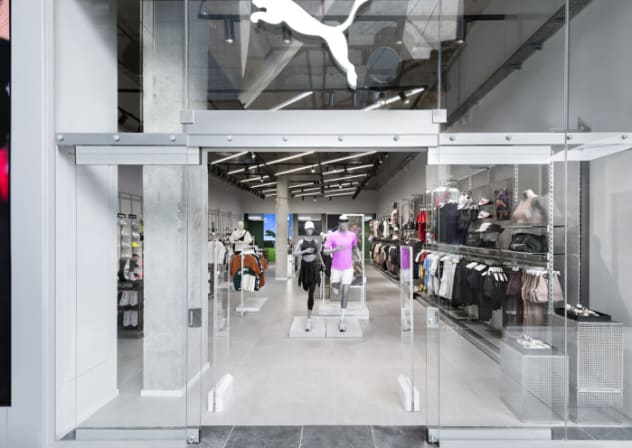 Puma store at Big Fashion Glilot.