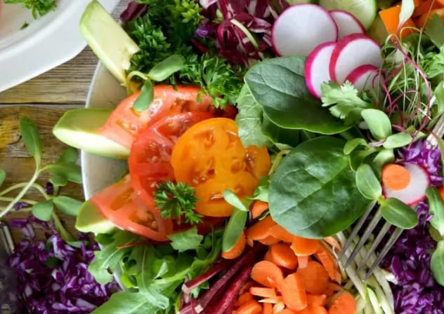 Vegetables salad
