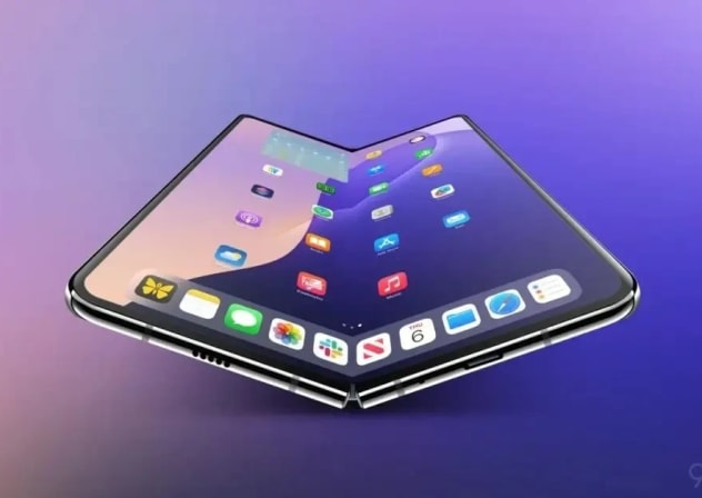Rendering: Foldable iPhone