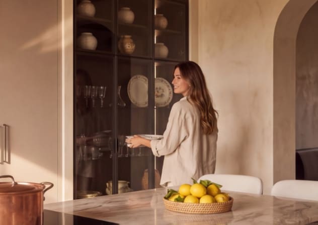 Delkoub kitchen.
