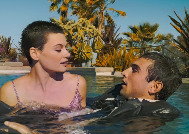 SCENE FROM 'June and John'.