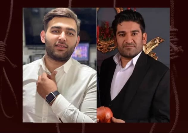 Los presos Nasser Bakerzadeh, un kurdo suní, y Yaghoub Karimpour, un ciudadano azerbaiyano de etnia turca y de confesión yarsaní.