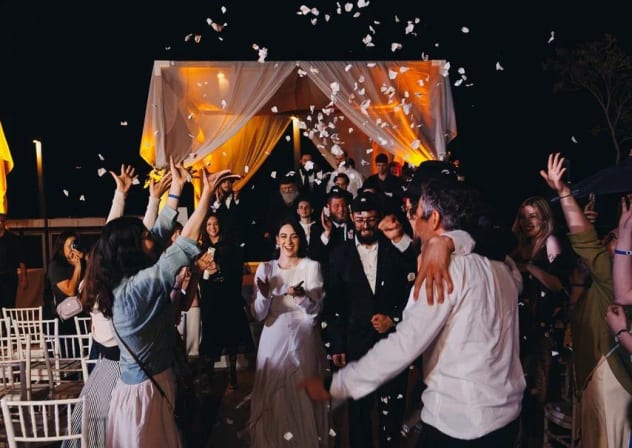 FIVE JEWISH couples get married in Brazil on Lag Ba'omer.