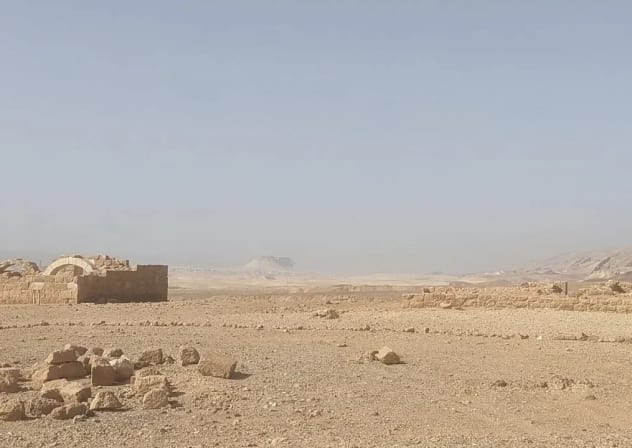 Una vista del desierto iraquí.