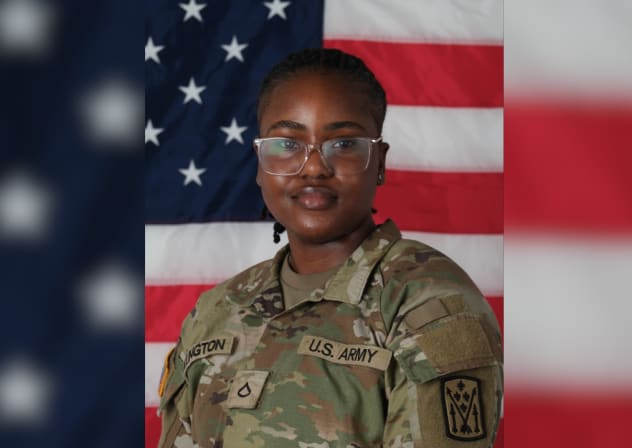 The remains of missing US servicewoman Spc. Mariyah Collington were recovered on April 13, 2026.