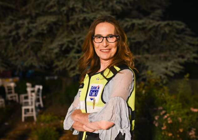 Irene Nurith Cohn is a volunteer in the Zaka scuba unit