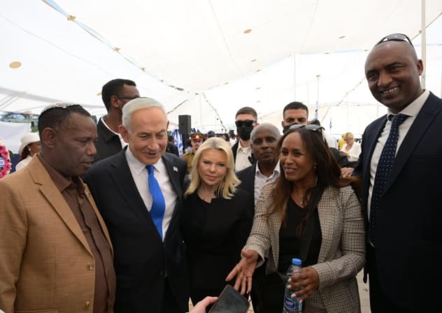 PRIME MINISTER Benjamin Netanyahu at the state memorial ceremony for Ethiopian Jews who perished on their journey to Israel.