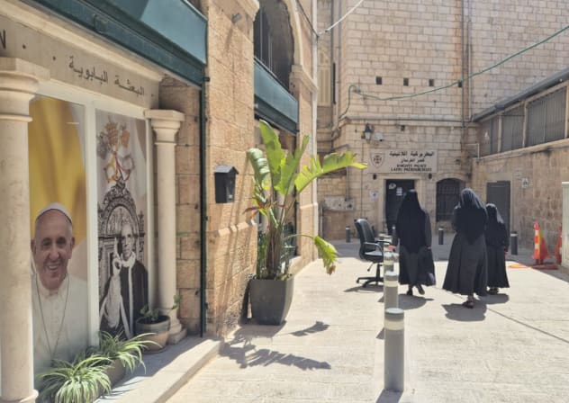 Wearing a habit and other religious symbols, nuns in Jerusalem are not able to hide their identity, making them a target of hate crimes. 