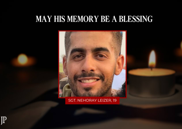 Sgt. Nehoray Leizer, 19