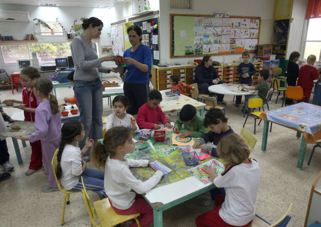 Israeli Kindergarten in Northern Israel 