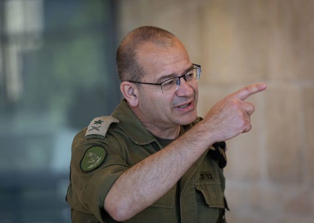 Incoming Mossad Director Maj. Gen. Roman Gofman arrives to a Defense and Foreign Affairs Committee meeting at the Knesset, the Israeli parliament in Jerusalem on February 5, 2026.