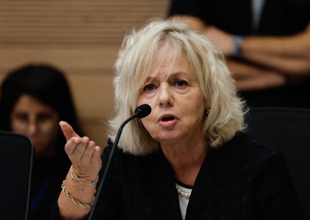 Attorney general Gali Baharav-Miara at a Constitution, Law and Justice Committee meeting at the Knesset, in the Israeli parliament on September 30, 2025.
