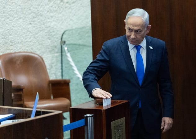ISRAELI PRIME Minister Benjamin Netanyahu attends the State Comptroller elections at the plenum of the Knesset, in Jerusalem, June 3, 2026. 