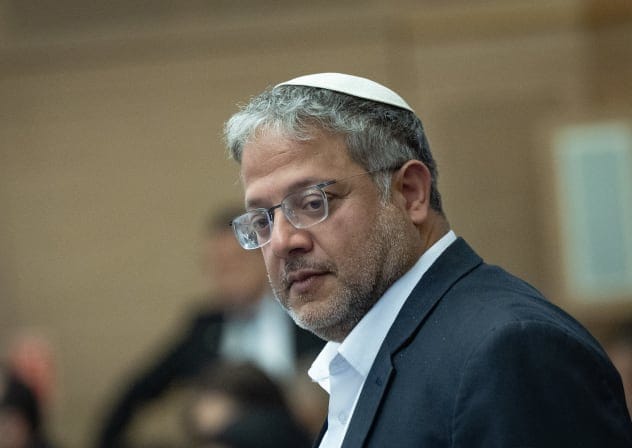 National Security Minister Itamar Ben Gvir attends a House committee meeting at the Knesset, the Israeli Parliament in Jerusalem on, June 8, 2026. 