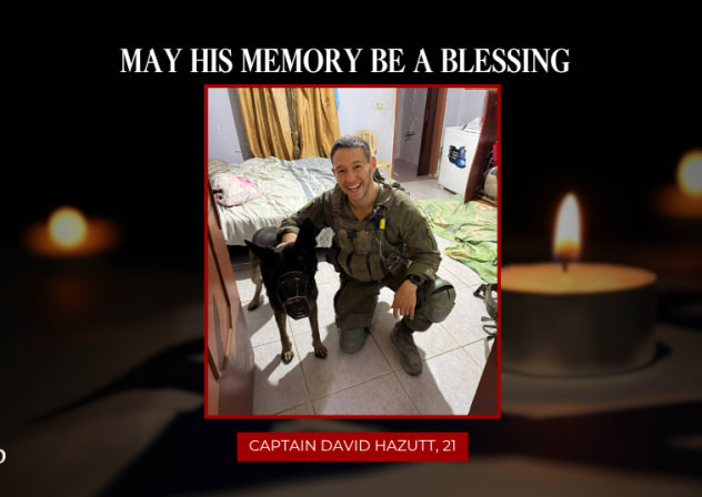 Captain David Hazutt, 21.