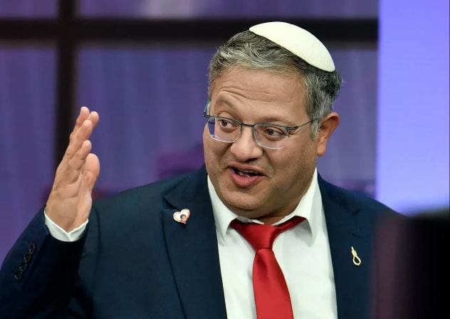 The minister of national security Itamar Ben-Gvir