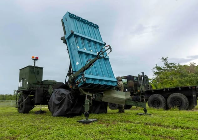 Launchers carrying Tamir interceptors from the Iron Dome system were seen recently during their first deployment beyond the US mainland, as part of a US military exercise on Guam.