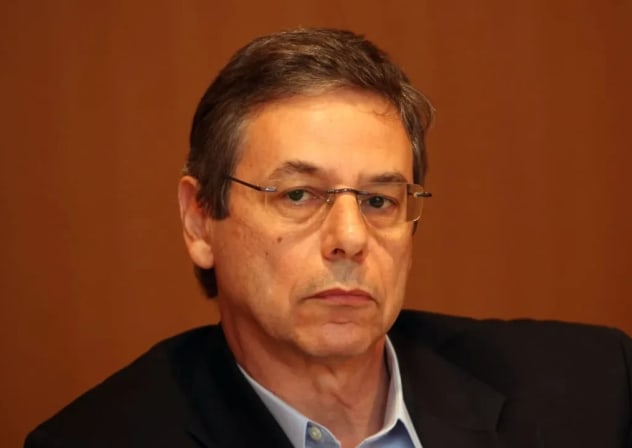 El exviceministro de Asuntos Exteriores Danny Ayalon, fotografiado en el Ministerio de Asuntos Exteriores de Jerusalén el 23 de octubre de 2012. 