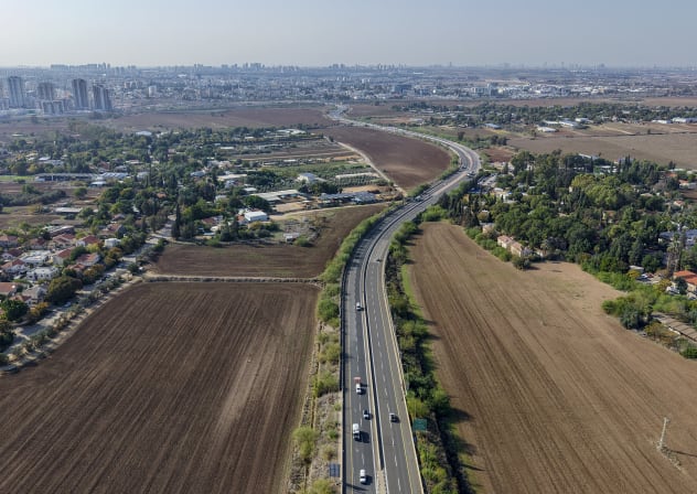View of Route 443 on November 27, 2025. 