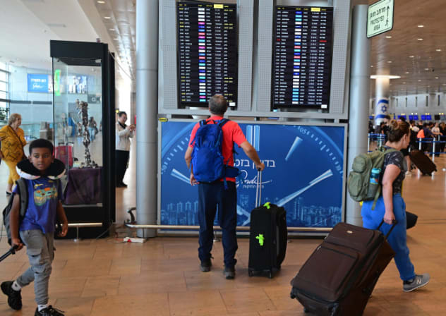 Ben Gurion Airport.