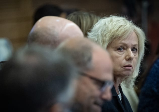 Israeli attorney general Gali Baharav Miara attends a House committee meeting at the Knesset, the Israeli Parliament in Jerusalem on, June 9, 2026.