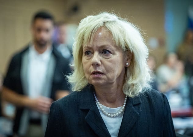 Israeli attorney general Gali Baharav Miara attends a House committee meeting at the Knesset, the Israeli Parliament in Jerusalem on, June 9, 2026.