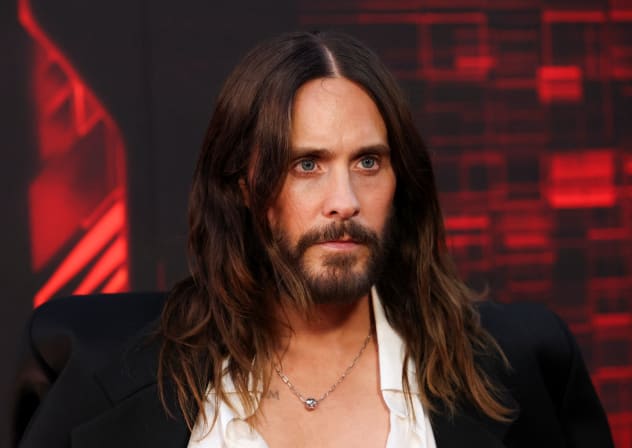 Cast member Jared Leto attends a premiere for the film 'Tron: Ares', in Los Angeles, California, US, October 6, 2025. 