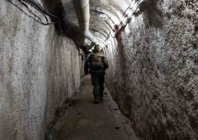 Hezbollah tunnel network. 