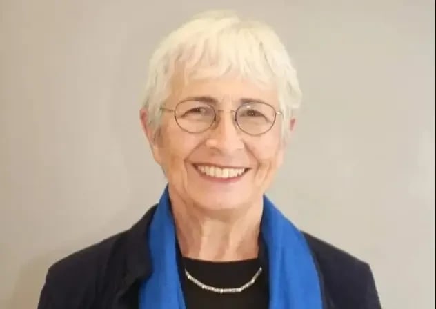 The late Vivian Silver. The peace and gender equality activist who was murdered on October 7