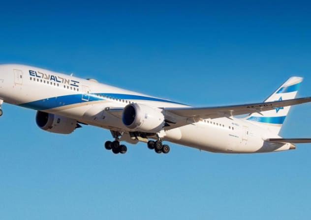 El Al aircraft. The company's net profit doubled.