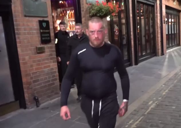 Crew from i24NEWS attacked by a man in Belfast, Northern Ireland, August 16, 2026.