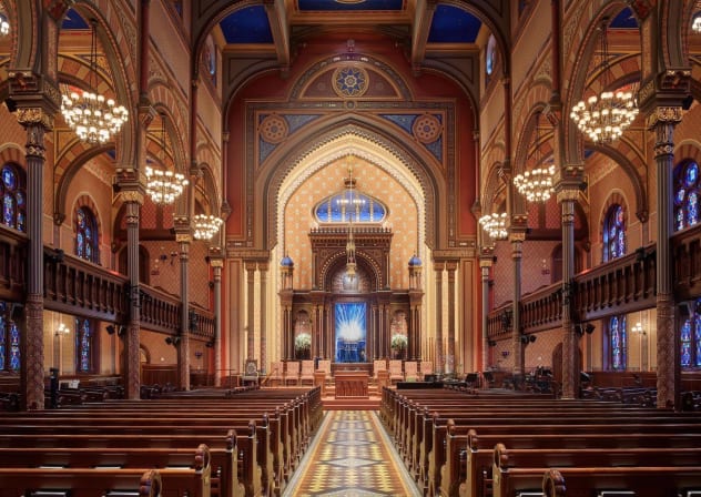 Central Synagogue in Manhattan.