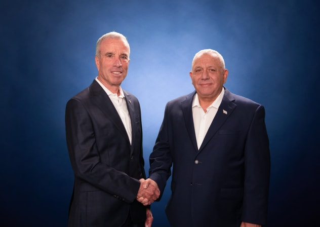 MK Elazar Stern and Gadi Eisenkot.