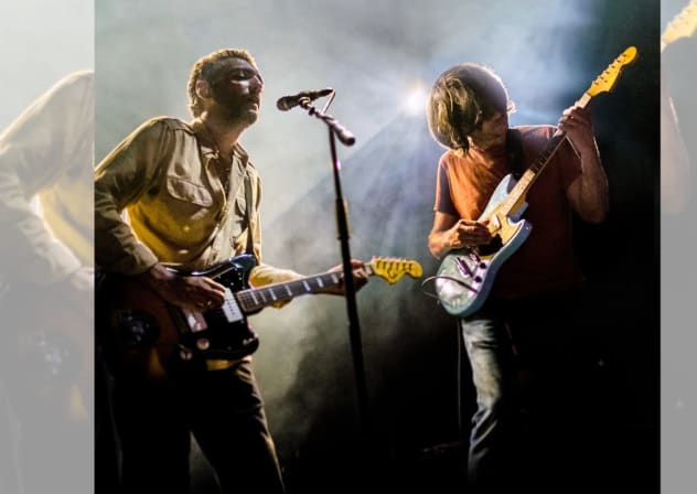 DUDU TASSA (left) and Jonny Greenwood will perform material from their acclaimed collaborative project ‘Jarak Qaribak.’
