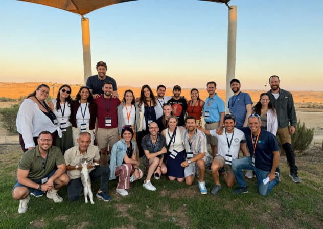 JNFuture JLIM participants in Israel 