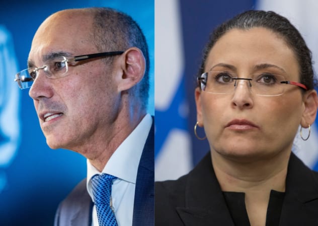 (L-R): Amir Yaron and Michal Abadi-Boiangiu